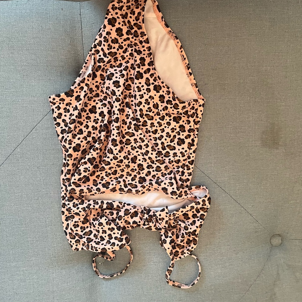 Leopard Print One-Piece Swimsuit Kids Cotton on